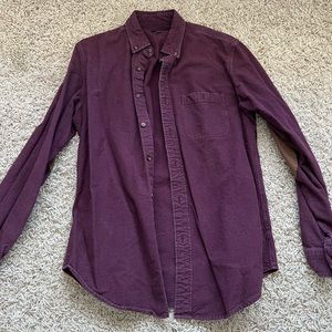 Mens jcrew long sleeve button down